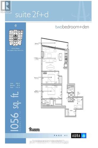 Floor Plan - 2902 - 386 Yonge Street, Toronto, ON 