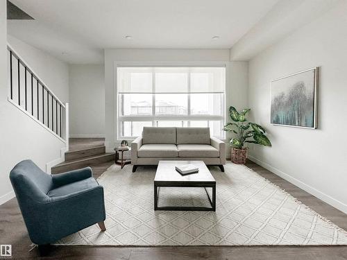 #5 130 Element Dr, St. Albert, AB - Indoor Photo Showing Living Room