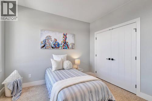 Third bedroom - 2594 Crown Crest Drive, West Kelowna, BC - Indoor Photo Showing Bedroom