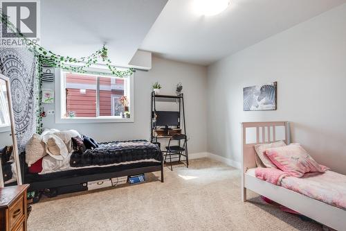 Suite 2nd Bedroom  (Could be converted back to main house rec room) - 2594 Crown Crest Drive, West Kelowna, BC - Indoor Photo Showing Bedroom