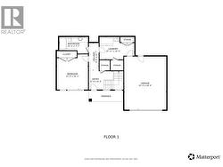 Lower level floor plan for main home - 