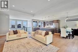 Large windows throughout both sides of the space - 