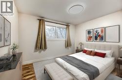 Virtually staged photo for bedroom - 