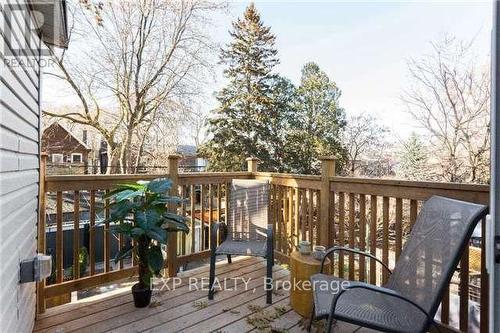 Upper - 122 Parkmount Road, Toronto, ON - Outdoor With Deck Patio Veranda