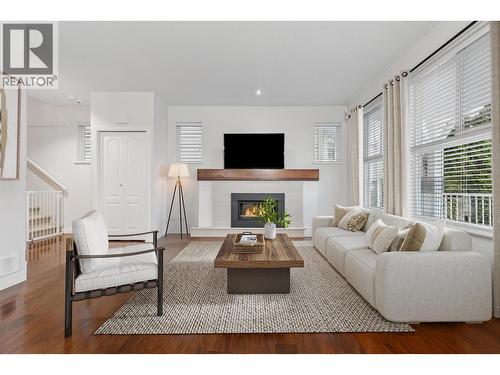 2 312 Casey Street, Coquitlam, BC - Indoor Photo Showing Living Room With Fireplace