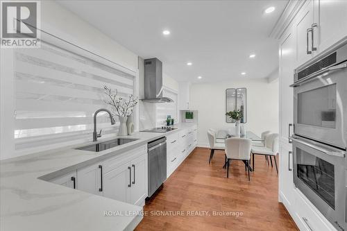 49 Ivordale Crescent, Toronto, ON - Indoor Photo Showing Kitchen With Upgraded Kitchen