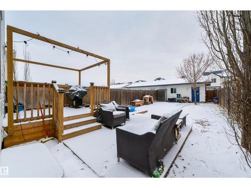 346 Secord Bv Nw, Edmonton, AB - Outdoor With Deck Patio Veranda
