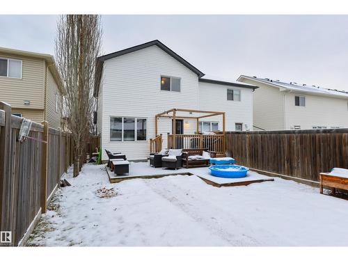 346 Secord Bv Nw, Edmonton, AB - Outdoor With Deck Patio Veranda With Exterior