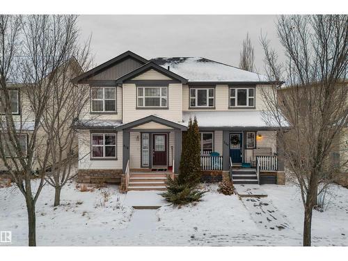 346 Secord Bv Nw, Edmonton, AB - Outdoor With Deck Patio Veranda With Facade