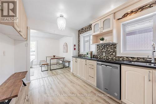29 Orton Park Road, Toronto, ON - Indoor Photo Showing Kitchen With Double Sink