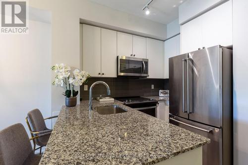 114 - 555 William Graham Drive, Aurora, ON - Indoor Photo Showing Kitchen With Stainless Steel Kitchen With Upgraded Kitchen