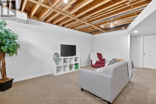 Partially Finished Lower Level with a Storage Room - 1910 Schroeder Crescent, Ottawa, ON - Indoor Photo Showing Basement