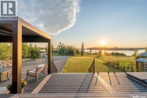 801 Spruce Street, Goodsoil, SK - Outdoor With Body Of Water With Deck Patio Veranda With View