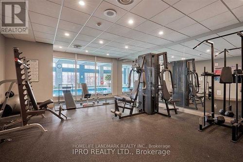 1615 - 50 Kingsbridge Garden Circle, Mississauga, ON - Indoor Photo Showing Gym Room