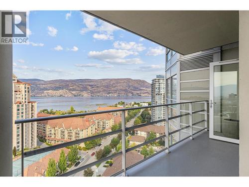 1151 Sunset Drive Unit# 1701, Kelowna, BC - Outdoor With Body Of Water With Balcony With View With Exterior