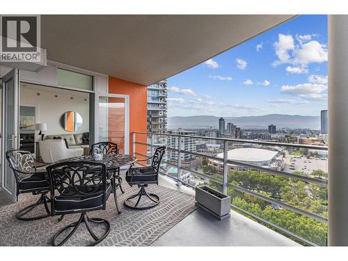 1151 Sunset Drive Unit# 1701, Kelowna, BC - Outdoor With Balcony With View With Exterior