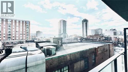 1 Jarvis Street Unit# 509, Hamilton, ON - Outdoor With Balcony