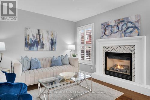 41 Ross Patrick Crescent, Newmarket, ON - Indoor Photo Showing Living Room With Fireplace