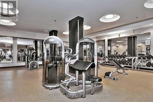 403 - 80 Absolute Avenue, Mississauga, ON - Indoor Photo Showing Gym Room