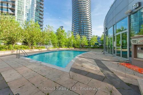 403 - 80 Absolute Avenue, Mississauga, ON - Outdoor With In Ground Pool