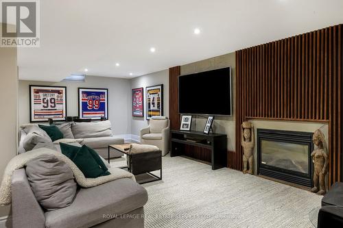 1483 The Links Drive, Oakville, ON - Indoor With Fireplace
