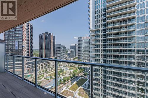 1801 - 27 Mcmahon Drive, Toronto, ON - Outdoor With Balcony
