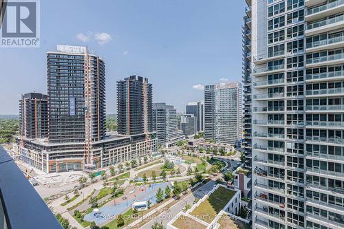 1801 - 27 Mcmahon Drive, Toronto, ON - Outdoor With Balcony With Facade