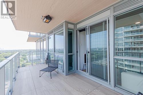 1801 - 27 Mcmahon Drive, Toronto, ON - Outdoor With Balcony With Exterior