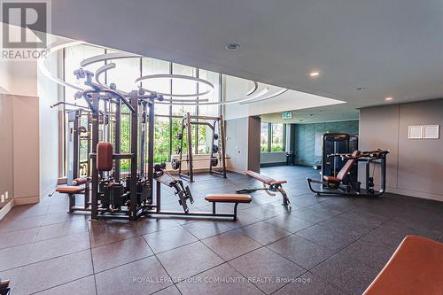 1801 - 27 Mcmahon Drive, Toronto, ON - Indoor Photo Showing Gym Room