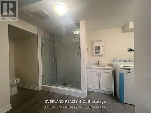 Bsmt - 158 Enchanted Hills Crescent, Toronto, ON - Indoor Photo Showing Laundry Room
