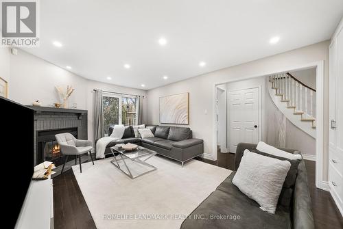 333 Rannie Road, Newmarket, ON - Indoor Photo Showing Other Room With Fireplace