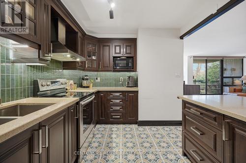 219 - 50 Mississauga Valley Boulevard, Mississauga, ON - Indoor Photo Showing Kitchen With Double Sink