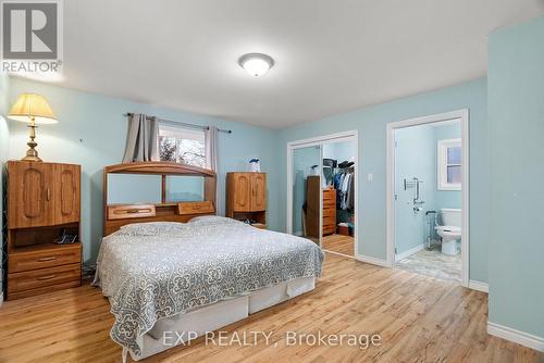 Master Bedroom with ensuite and walk in closet. - 8459 Lazy Lane, Lambton Shores, ON - Indoor Photo Showing Bedroom