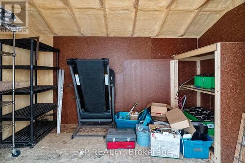 Lots of room inside storage shed. - 8459 Lazy Lane, Lambton Shores, ON -  With Exterior