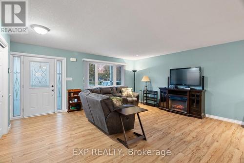 Nice sized open concept living room. - 8459 Lazy Lane, Lambton Shores, ON - Indoor Photo Showing Living Room