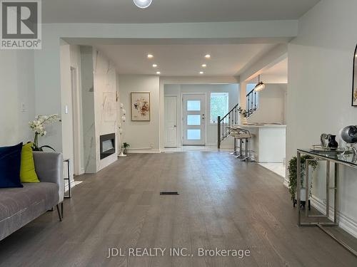 18 Cadillac Ave Avenue, Toronto, ON - Indoor With Fireplace