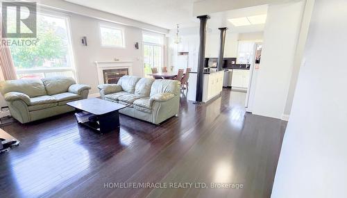 22 Rockwood Road, Kitchener, ON - Indoor Photo Showing Living Room With Fireplace