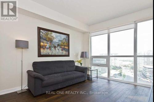 1410 - 510 Curran Place, Mississauga, ON - Indoor Photo Showing Living Room