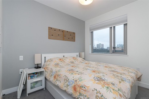 406-838 Broughton St, Victoria, BC - Indoor Photo Showing Bedroom