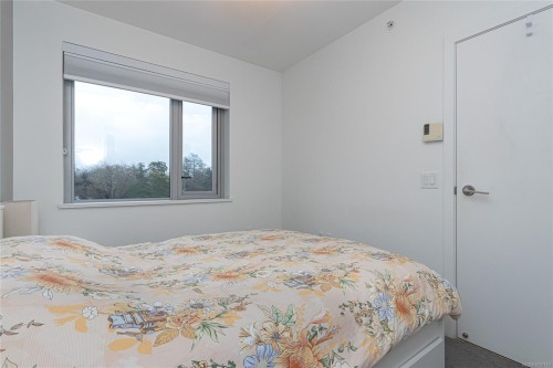 406-838 Broughton St, Victoria, BC - Indoor Photo Showing Bedroom