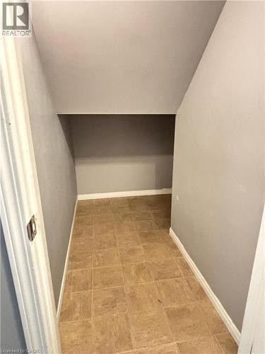 Spacious closet featuring vaulted ceiling - 50 Howe Drive Unit# 12A, Kitchener, ON - Indoor
