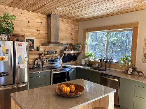 1 Gunn Lake Road, Minaki, ON - Indoor Photo Showing Kitchen