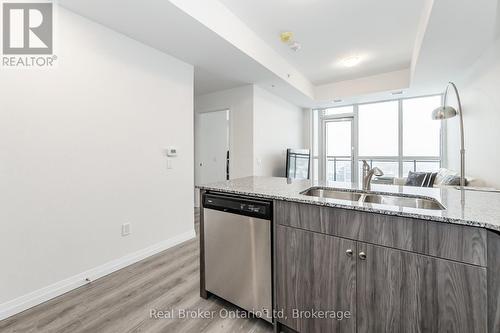 2003 - 60 Charles Street W, Kitchener, ON - Indoor Photo Showing Kitchen With Double Sink