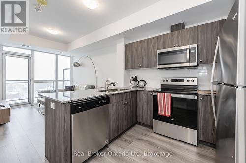 2003 - 60 Charles Street W, Kitchener, ON - Indoor Photo Showing Kitchen With Upgraded Kitchen