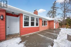 Entrance to garage and Breezeway - 