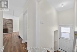 Rear Entrance and stairs to Basement - 