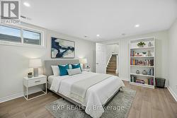 Virtually Staged Bedroom Lower Level - 