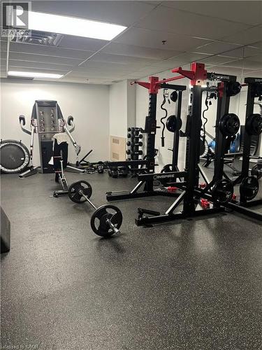 1 Leaside Park Drive Unit# 419, Toronto, ON - Indoor Photo Showing Gym Room