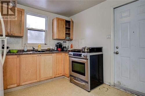 262-266 Hazel Street, Sudbury, ON - Indoor Photo Showing Kitchen With Double Sink