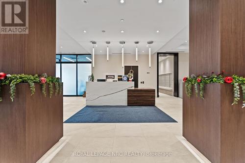 Lobby with 24/7 Concierge/Security - Unit 1611 - 385 Winston Road, Grimsby, ON - Indoor Photo Showing Other Room